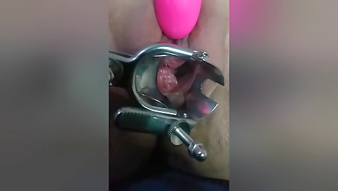 Horny Inspector: Speculum In The Pussy,is In The House!