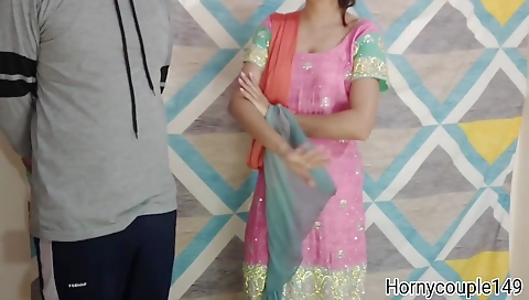 Punjabimomsteachsex - Step Mom And Stepson Share Bed And Fuck In Hindi Audio 4k Dirty Talk