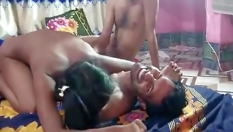 Pervert Step brothers Screws A Mallu Whore In Mallu Sex
