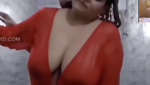 A Young Man Having Sex With Neighbos In Bathroom