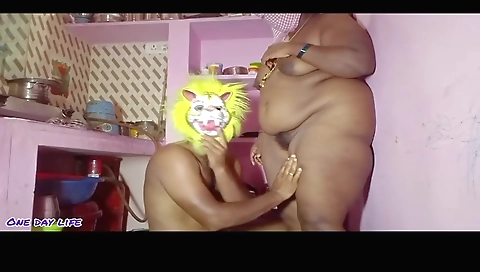 A Loving Stepbrother Who Has Sex With His Stepsister In The Kitchen In The Mornings