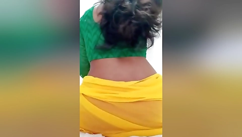 Newly Married Bhabhi Showing Her Sexy Figure And Fingering Her Hairy Pussy