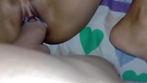 Creampie !! Stepdaughter Is So Heavy That She Wakes Up Only When She Already Has His Cock Inside