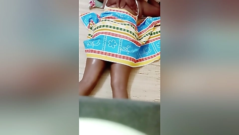 Indian Husband Wife Massage