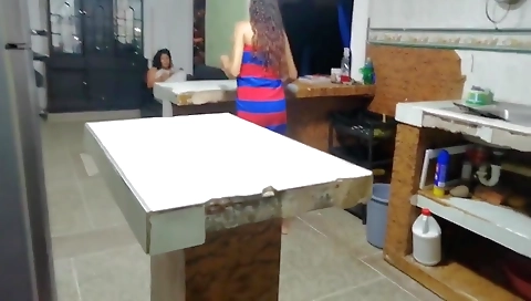 My Friend Is Very Horny And We Fuck When I Stay At Her House