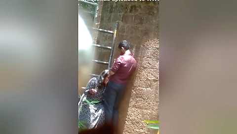 Today Exclusive -desi Lovers Out Door Romance And Blowjob 3