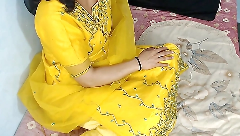 Heena Night Beautiful Handjob Of Big Dick Devar Got By Hot Indian Bhabhi
