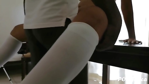 Busty Jesica Fuck On The Table! - Sri Lanka Homemade