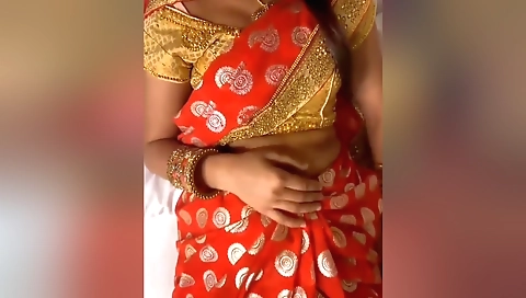 Newly Married Indian Wife Giving Blowjob And Handjob To Her Husband