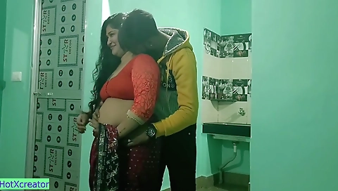 Beautiful Bhabhi Cheating Sex! Suddenly Husband Come At Home!
