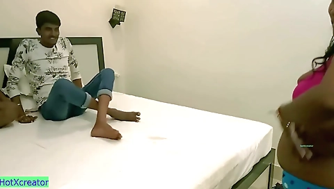 Indian Hot Naked Dance And After Party Threesome Sex!! Hindi Sex