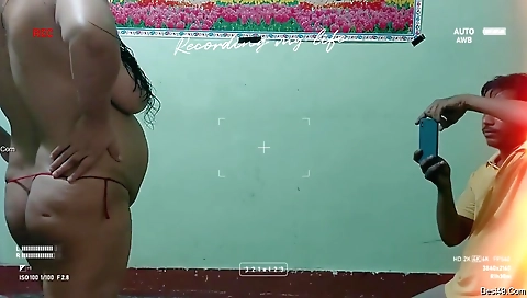 Today Exclusive-sexy Bbw Salu Bhabhi Blowjob And Fucked