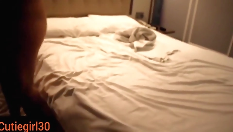 My Indian Viral Wife Wakes Up From The Bed In The Hotel Room, Goes To The Bathroom And Calls Me To Fuck Her Like