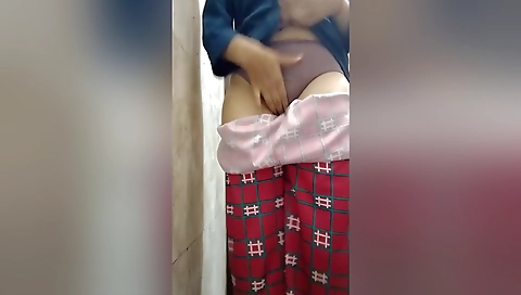 Indian Wife Bathing See By Step Brother