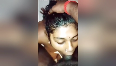 Today Exclusive- Horny Lankan Girl Mouth Fucking