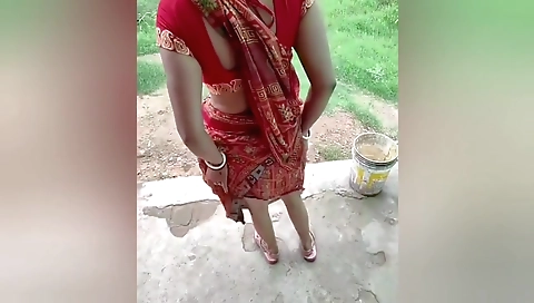 Village Bhabhi Cheating Sex With Her Neighbour Devar - Morning Sex