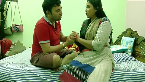 Dont Say No! My Wife Not At Home... Let Me Fuck!! Desi Maid Sex