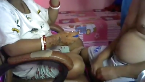 The Girl Dominated The Boy First Tied The Cock And Spanked Him, Then, The Girl Tried To Fuck The Boy