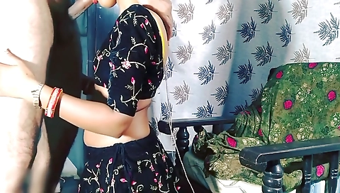 Sexy Beautiful Indian Gujarati Step Sister Sucking Cock (ghaghra Choli) Very Sensually