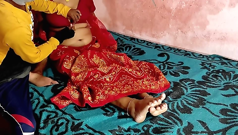 Nepali Porn Star, Step father In-law And Honey Moon In Celebrated With Newlywed Step Daughter-in-law! Hindi Audio