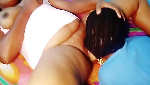 Indian Telugu Step Mom Pussy Anal Licking Step Son