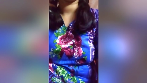 Beautiful Horny Girl With Blue Dress. Stunning Bhabi Fingerings Her Tight Pussy. Bangla Talking