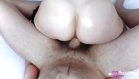 Husband Let Guy From The Hotel Bar To Fuck His Wife! Cum Play!