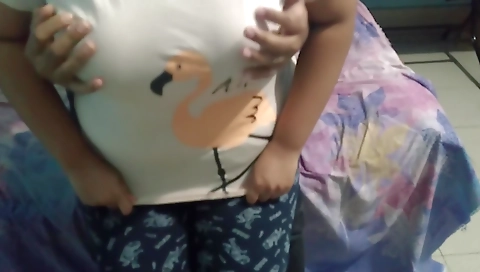 Bbw Big Ass & Huge Boobs Hot Stepsister Gets Horny And Bed Share With Stepbrother - Blowjob & Huge Fuck