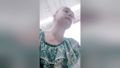 Horny Girl Masturbates In Store Before Fingering In Front Of Stranger