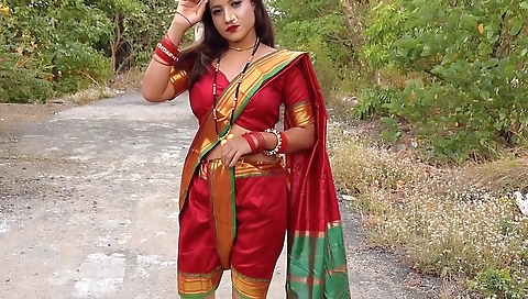 New Bride Look Stripping And Teasing