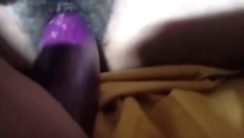 Neetu Bhabhi Put Brinjal In His Huge Pussy . And Masturbating Herself