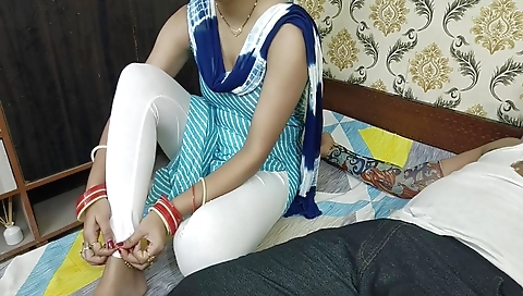 Stepdad Wants To Fuck His teen 18+ Stepdaughter - Full Hardcore In Hindi Dirty Talk