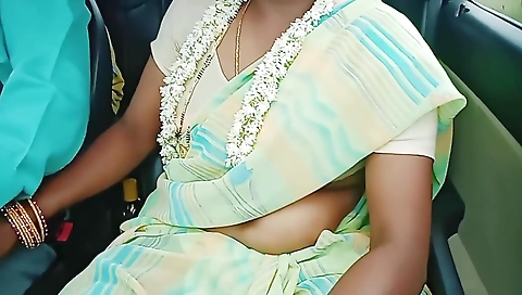 Telugu Darty Talks Car Sex Tammudu Pellam Puku Gula 2 Full Video