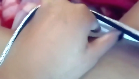 Shy Indian Girl Masturbating