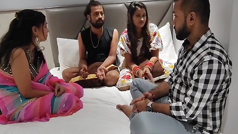 Mature Indian Aunty Teaching Her Young Lover How To Do Sex