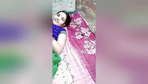 Boyfriend Fucking Virgin Indian Desi Bhabhi Pussy Is Hard