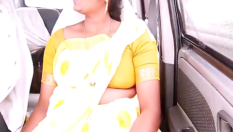 Indian Maid Car Sex With House Owner. Telugu Dirty Talks
