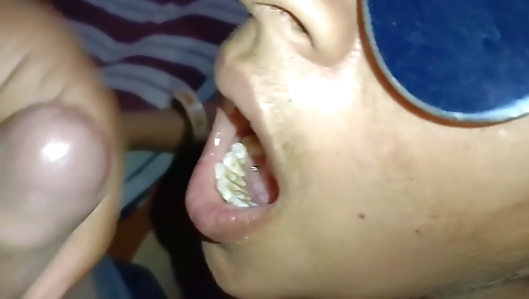 Indian Whife Blowjob And Cumshot