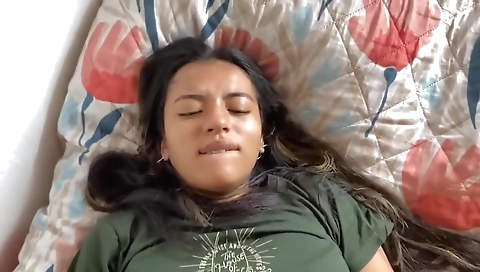 Latina Stepsister Loves Big Dick From Behind